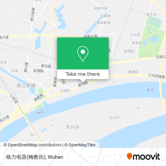 格力电器(梅教街) map