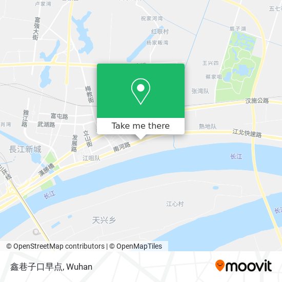 鑫巷子口早点 map