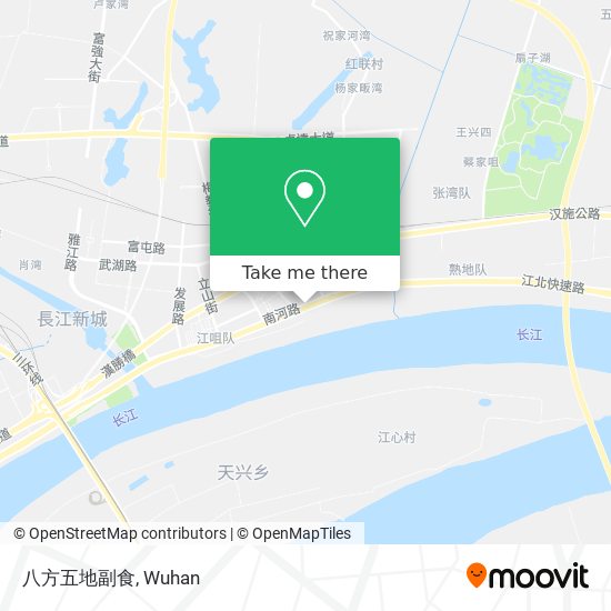 八方五地副食 map