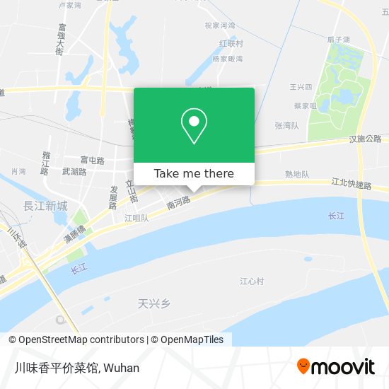 川味香平价菜馆 map