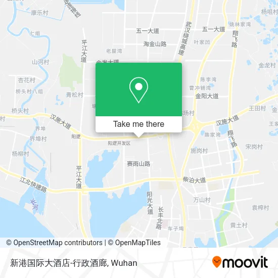 新港国际大酒店-行政酒廊 map