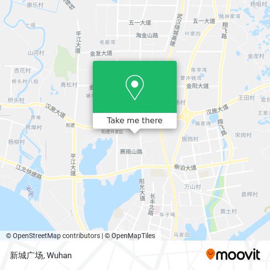 新城广场 map