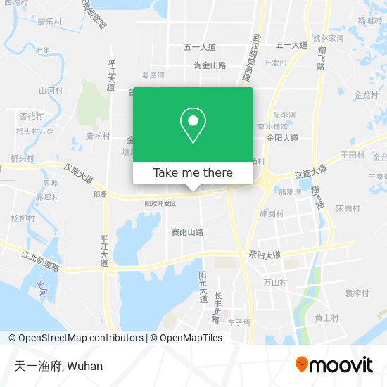 天一渔府 map