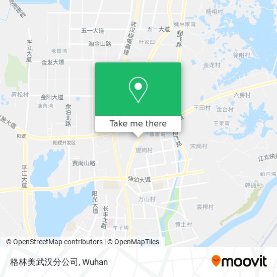 格林美武汉分公司 map
