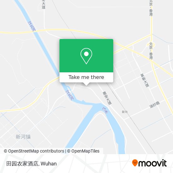 田园农家酒店 map