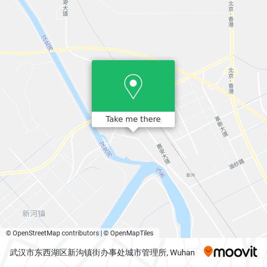 武汉市东西湖区新沟镇街办事处城市管理所 map