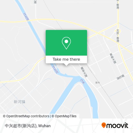 中兴超市(新沟店) map