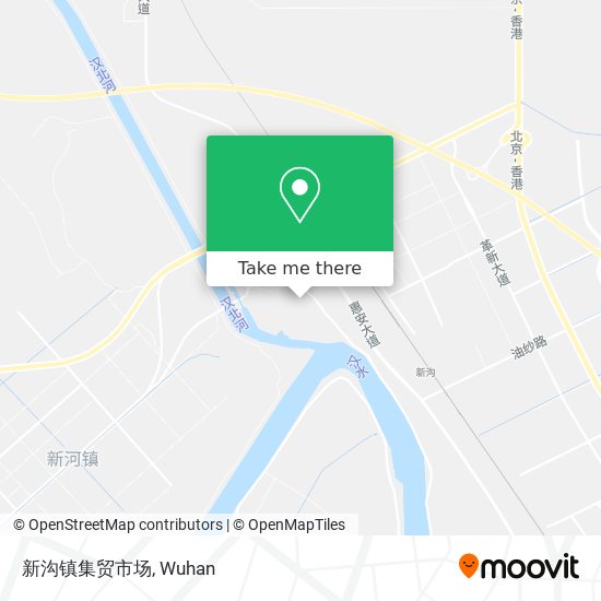 新沟镇集贸市场 map
