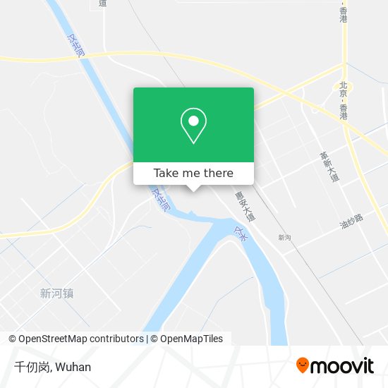 千仞岗 map