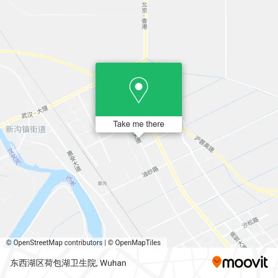 东西湖区荷包湖卫生院 map