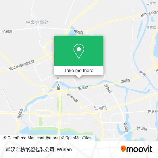 武汉金榜纸塑包装公司 map