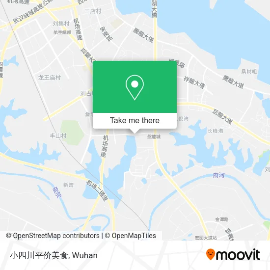 小四川平价美食 map