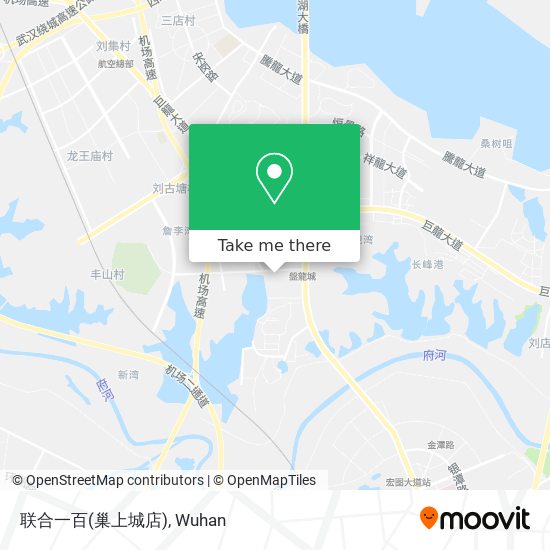 联合一百(巢上城店) map