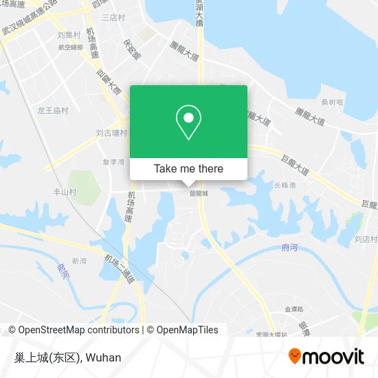 巢上城(东区) map