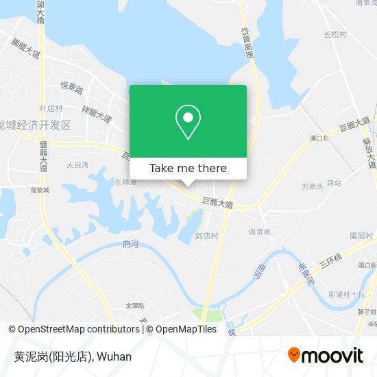 黄泥岗(阳光店) map
