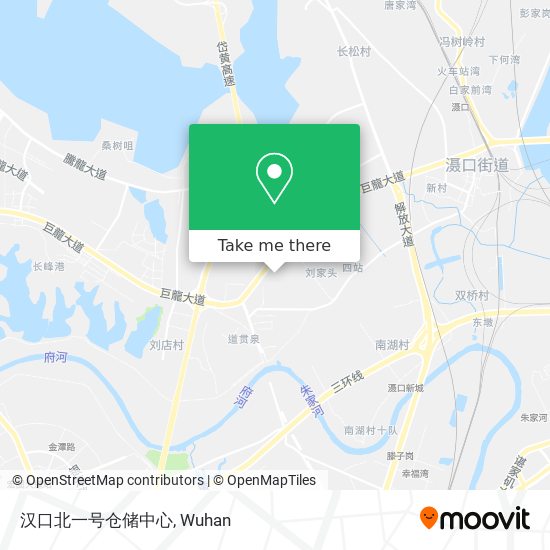 汉口北一号仓储中心 map