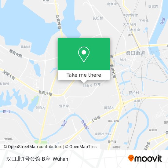 汉口北1号公馆-B座 map