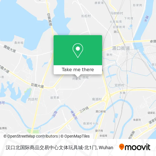 汉口北国际商品交易中心文体玩具城-北1门 map