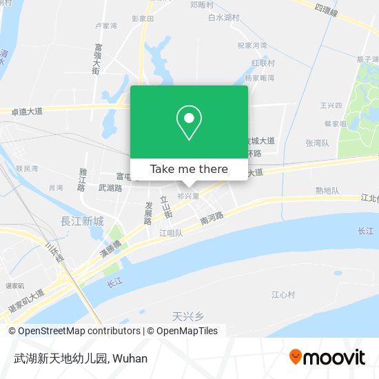 武湖新天地幼儿园 map