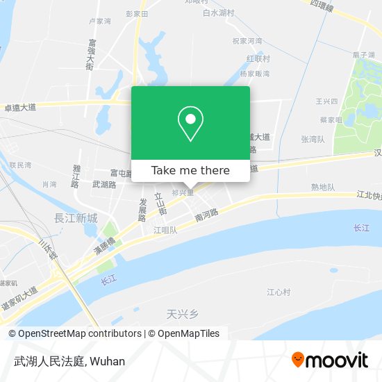 武湖人民法庭 map