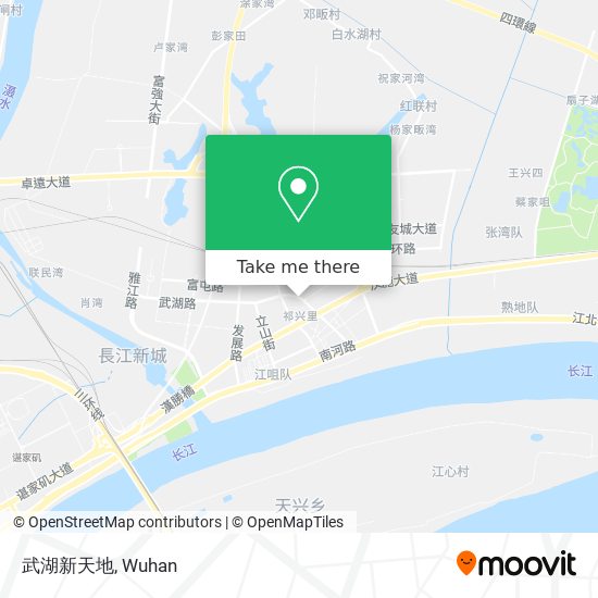 武湖新天地 map