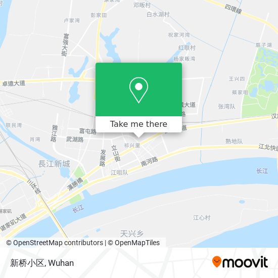 新桥小区 map