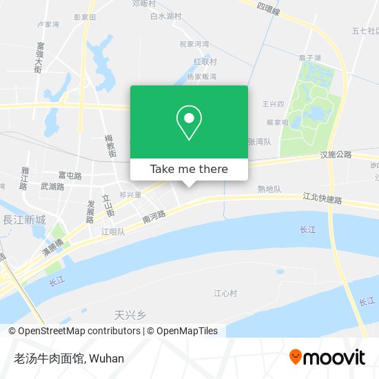 老汤牛肉面馆 map