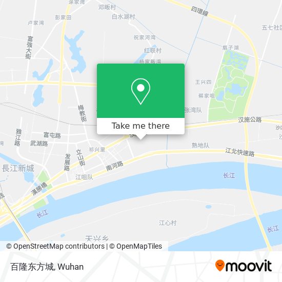 百隆东方城 map