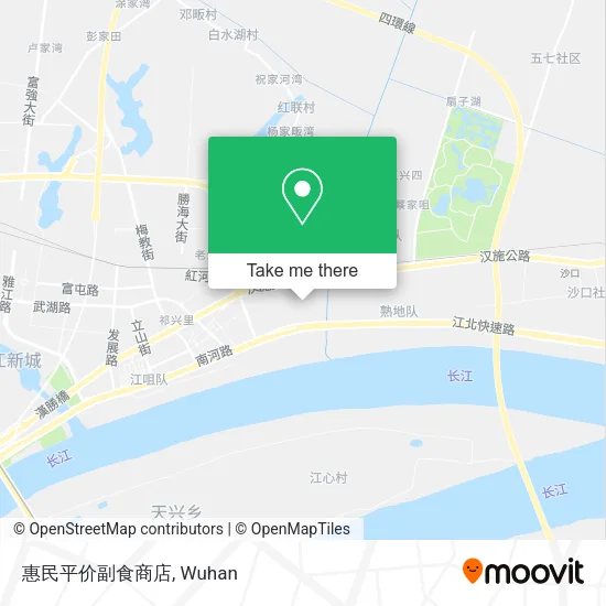 惠民平价副食商店 map