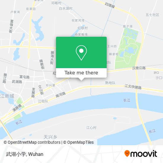 武湖小学 map