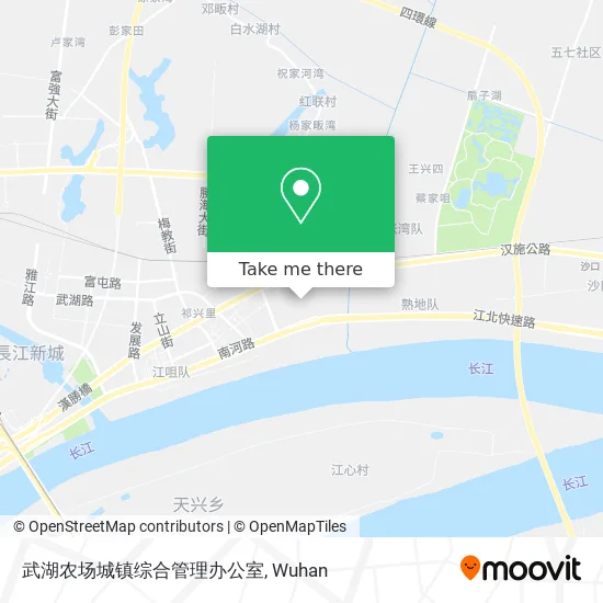 武湖农场城镇综合管理办公室 map