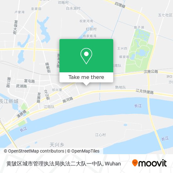 黄陂区城市管理执法局执法二大队一中队 map