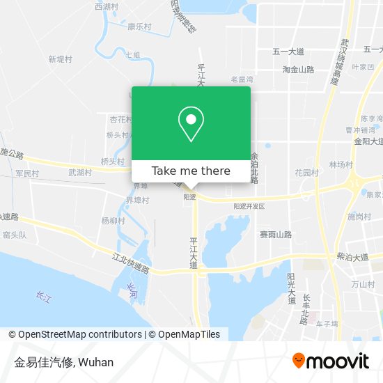 金易佳汽修 map