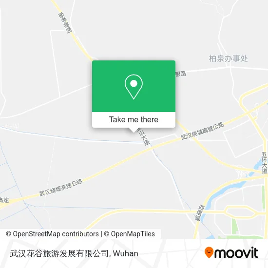 武汉花谷旅游发展有限公司 map