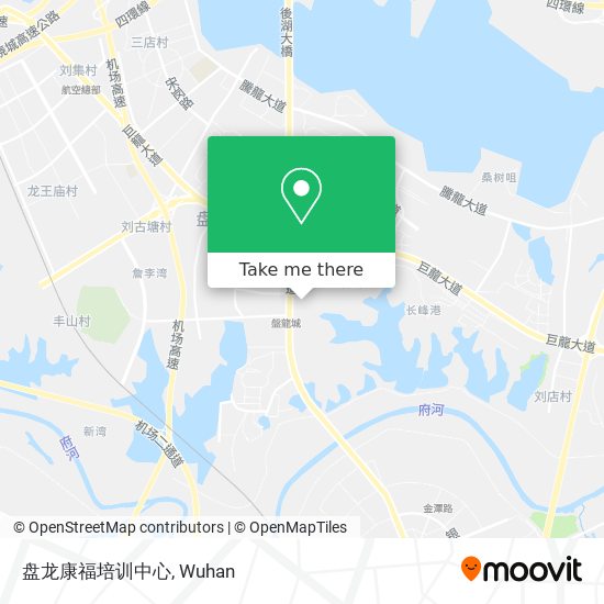 盘龙康福培训中心 map