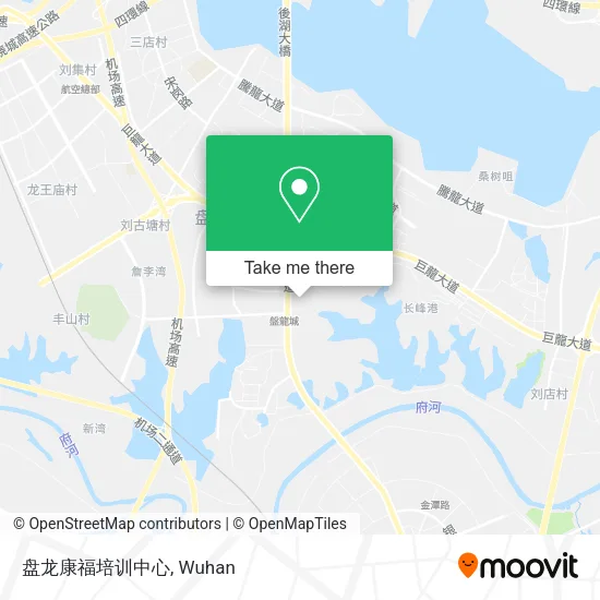 盘龙康福培训中心 map