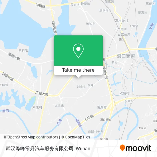 武汉晔峰常升汽车服务有限公司 map