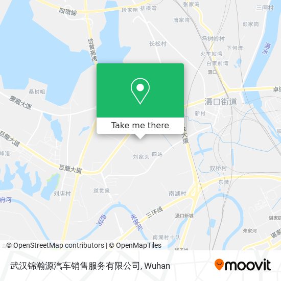 武汉锦瀚源汽车销售服务有限公司 map