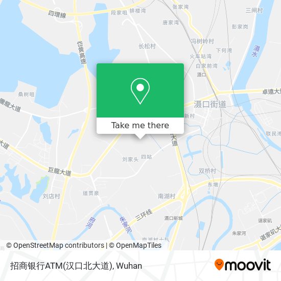 招商银行ATM(汉口北大道) map