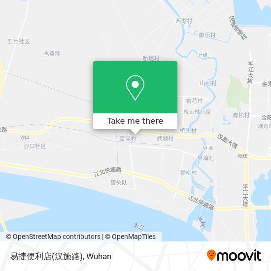 易捷便利店(汉施路) map