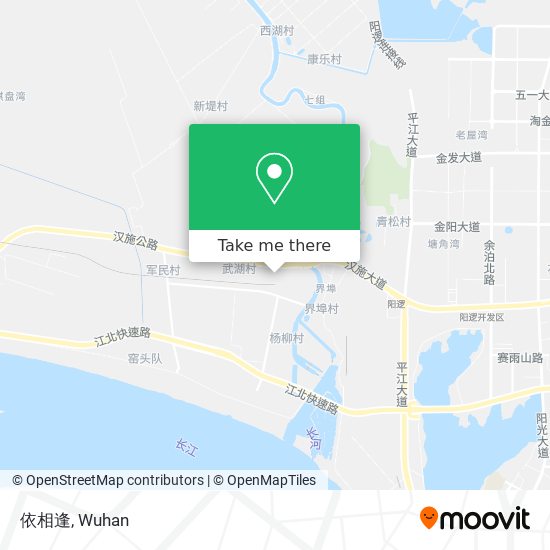 依相逢 map