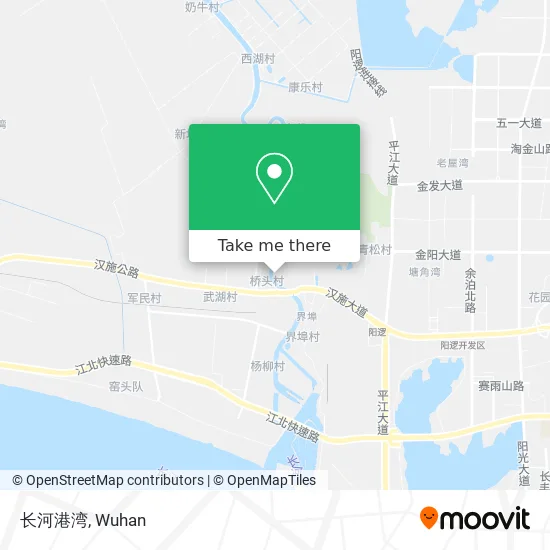 长河港湾 map