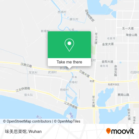 味美思菜馆 map