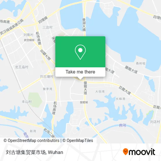 刘古塘集贸菜市场 map