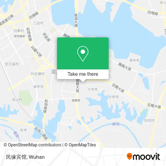 民缘宾馆 map