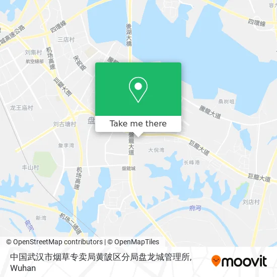 中国武汉市烟草专卖局黄陂区分局盘龙城管理所 map