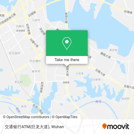 交通银行ATM(巨龙大道) map
