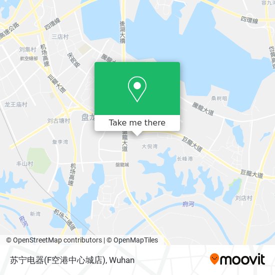 苏宁电器(F空港中心城店) map