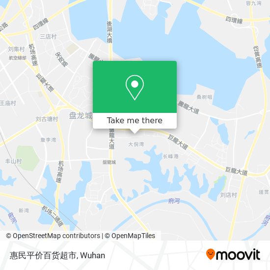 惠民平价百货超市 map