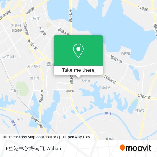 F.空港中心城-南门 map